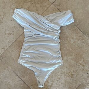 Abercrombie & Fitch Cream Bodysuit